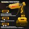 Cordless Glue Gun 20V Battery, Upgraded 100W Digital Temperature Adjustable Handheld Electric Power Full Size Heavy Duty Hot Glue Gun with 10 Glue Sticks (Battery Not Included)